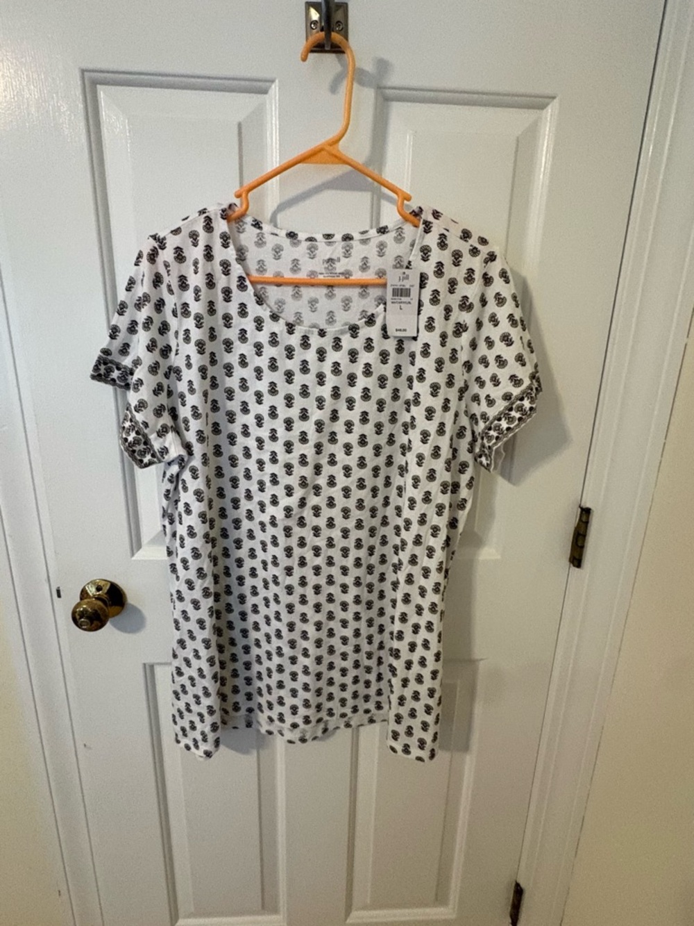 Pure Jill scoop neck tee